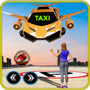 Tương lai Flying Robot Xe Taxi Trò chơi vận tải APK
