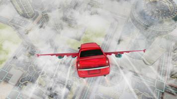 Modern Flying Car Limousine Taxi Simulator Games Screenshot 2