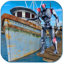 Futuristic Robot Boat Mechanic APK