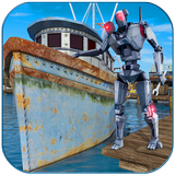 Futuristic Robot Boat Mechanic biểu tượng