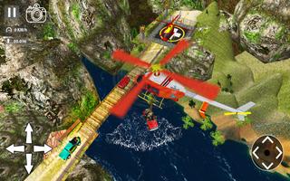 Helicopter Rescue Hill Flight screenshot 2