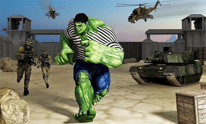 Игры побег монстров. Монстер АРМИ. Hulk 2003 game.