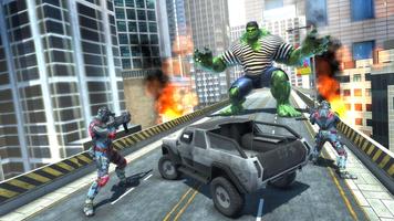 Incredible Monster Hero: Russian Army Prison Break ảnh chụp màn hình 1