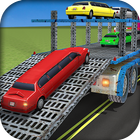 آیکون‌ Limousine Car Transport Truck 3D Transporter Games