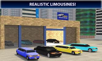 Limousine Car Transport Truck 3D Transporter Games screenshot 3