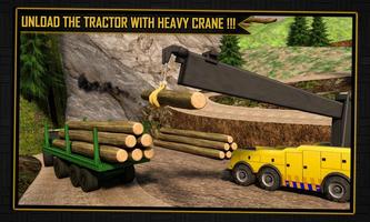 Log Transporter Tractor Crane screenshot 2