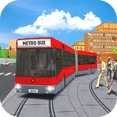 Metro Euro Bus Game 3D:City Bus Drive Simulator 22