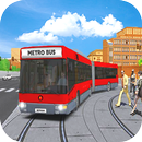 Modern Metro Bus: Busvervoer Sim 3D-APK