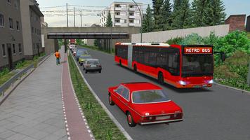 Jogo de ônibus do metrô: City Bus Drive Simulator imagem de tela 1