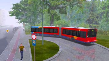 Jogo de ônibus do metrô: City Bus Drive Simulator imagem de tela 2