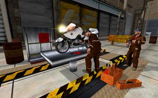 Motobike Mechanic workshop Sim capture d'écran 3