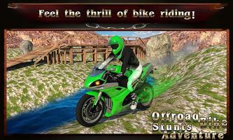 Offroad Bike: Stunts Adventure Poster