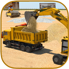 Offroad Construction Excavator آئیکن
