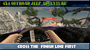 4x4 Offroad Jeep Adventure الملصق