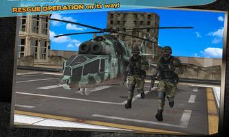 Police Commando: Rescue Ops ảnh chụp màn hình 1