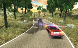 Poster Real Police Criminal Chase Car