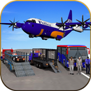 US Police Airplane Cop Dog Transporter Kids Games APK