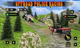 Police Offroad Chase Truck پوسٹر