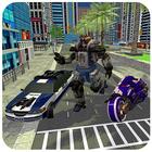 Us Police Robot Car Bike: Transform Robot Games biểu tượng