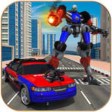 Police Transform Robot Chase: Robot Transform Game simgesi
