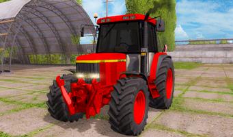 Real Tractor Farming Sim 21 постер