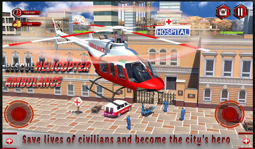 Rescue Helicopter Ambulance For Android Apk Download - bell 206 roblox