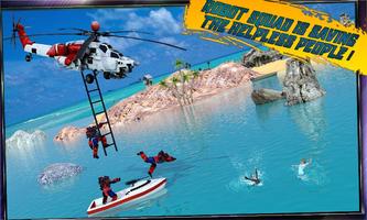 Robot Squad Life Guards Rescue Hero Survival Games Plakat