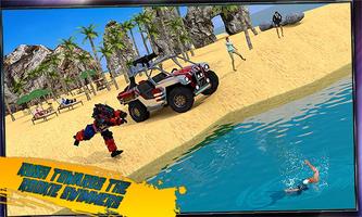 Robot Squad Life Guards Rescue Hero Survival Games اسکرین شاٹ 1