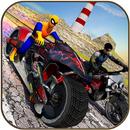 Spider Hero Stunt Bike Race: Moto Impossible Game APK