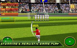 Soccer ⚽ Penalty Kicks 2017 syot layar 1