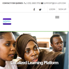 Ghana's Localized E-Learning Platform icône