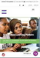 Ghana's Localized E-Learning Platform Affiche