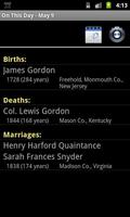 GedStar On This Day Widget screenshot 1
