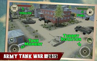 Guerre Army Tank 2015 capture d'écran 1