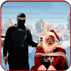 WeihnachtsmannTerrorist-Geisel Zeichen