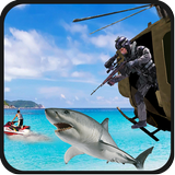 Heli Sniper Shark Hunter icon