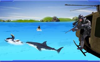 Heli Sniper Shark Hunter screenshot 1