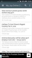 Ghana News captura de pantalla 1