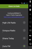 Ghana Live Radio Affiche