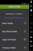 Ghana Live Radio capture d'écran 1