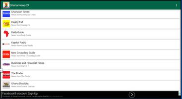Ghana News 24 ภาพหน้าจอ 2