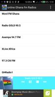 Online Ghana Radios Affiche