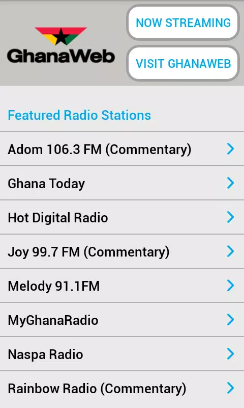 GhanaWeb Radio安卓版应用APK下载