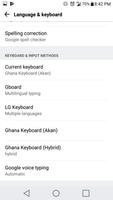 Ghana Akan Keyboard capture d'écran 3