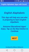English Alphabets Apps Affiche
