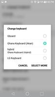 Hybrid Ghana Keyboard capture d'écran 2