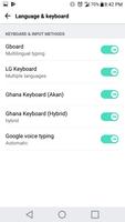 Hybrid Ghana Keyboard ภาพหน้าจอ 3