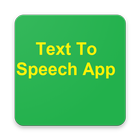 English Text To Speech App icône
