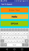 English Text To Speech App capture d'écran 3