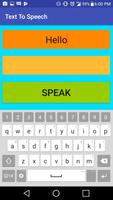 English Text To Speech App capture d'écran 2